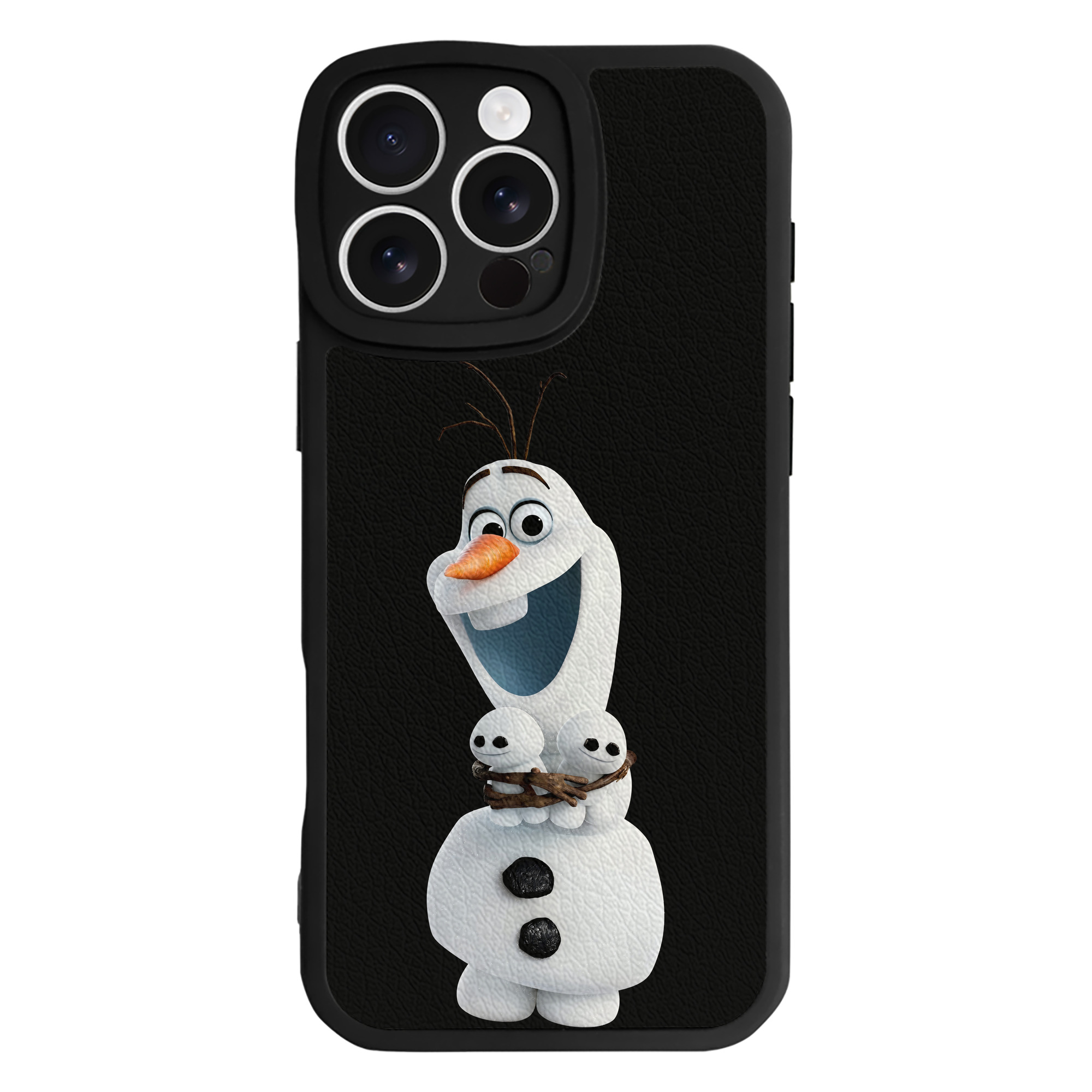 （画像用） アナと雪の女王 アンナ エルサ Frozen Anna Elsa 【iPhone 16シリーズ対応】シリコンスマホケース（レザー調） 材質：シリコン